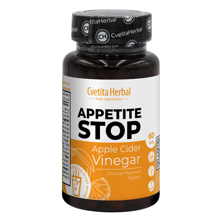 Apple Cider Vinegar "Orange" - Appetite Stop (60 tablet)