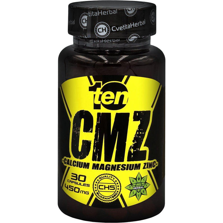 Calcium, Magnesium, Zinc - CMZ - 10/ten (30 kapslí x 450 mg)
