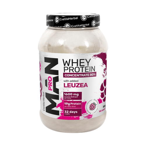 Whey Protein s Leuzea a papájovými enzymy - MAN PRO WHEY CONCENTRATE (800 gr)
