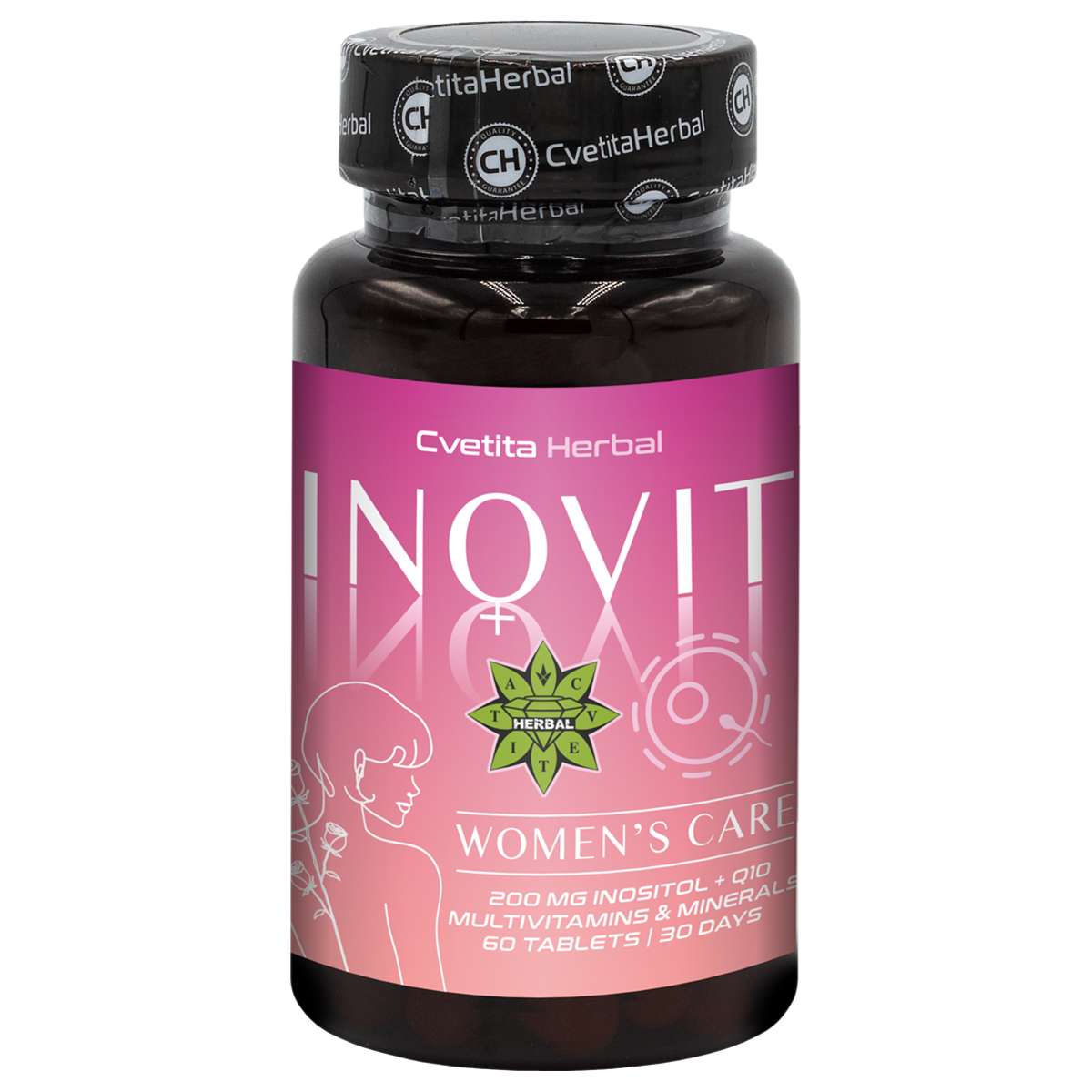 Multivitamíny Minerály Koenzym Q10 - Inovit 365 (60 tablet)