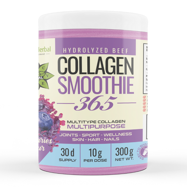 Kolagenové smoothie "Borůvka" – Collagen Smoothie 365 (300 g)