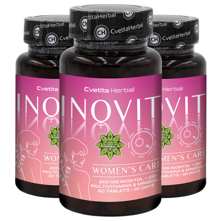 Multivitamíny Minerály Koenzym Q10 - Inovit 365 (60 tablet)