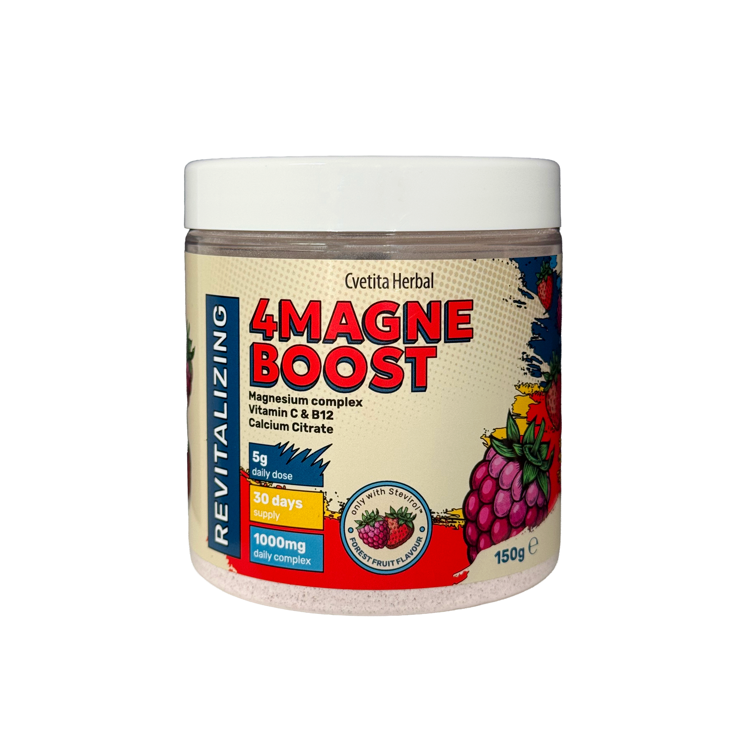 4MAGNE BOOST 150 g - Hořčíkový komplex