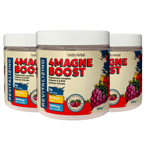 4MAGNE BOOST 150 g - Hořčíkový komplex