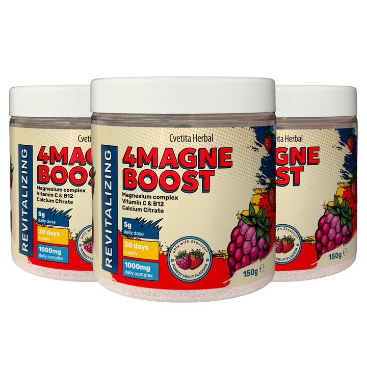 4MAGNE BOOST 150 g - Hořčíkový komplex