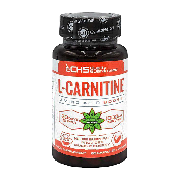 L-Carnitine Tartrate – L-Carnitine (60 kapslí x 500 mg)