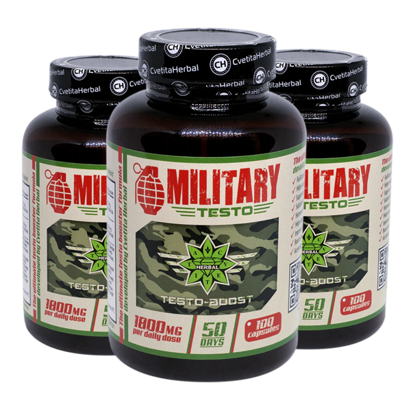 Military Testo (100 kapslí x 900 mg)