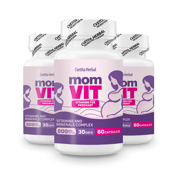 Vitamíny pro Těhotné Ženy a Budoucí Maminky - MOM VIT