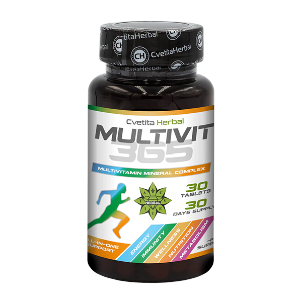 MultiVit 365 - Multivitamin Mineral Complex (30 tablet)