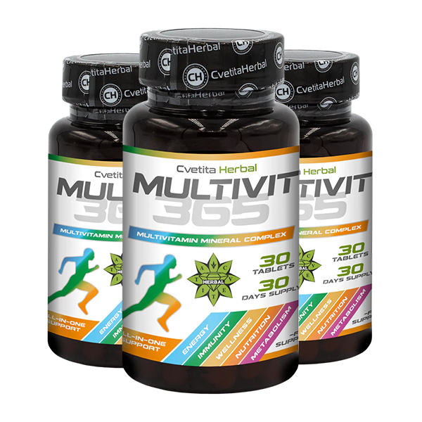 MultiVit 365 - Multivitamin Mineral Complex (30 tablet)