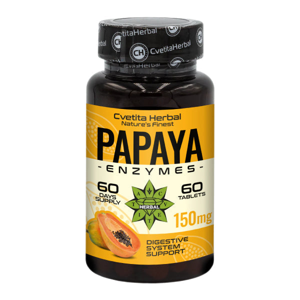 Enzymy z papáji (60 tablet x 150 mg)