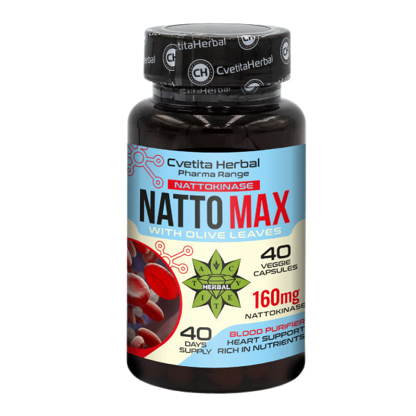 Nattokinase Complex – Natto Max (40 kapslí x 160 mg)