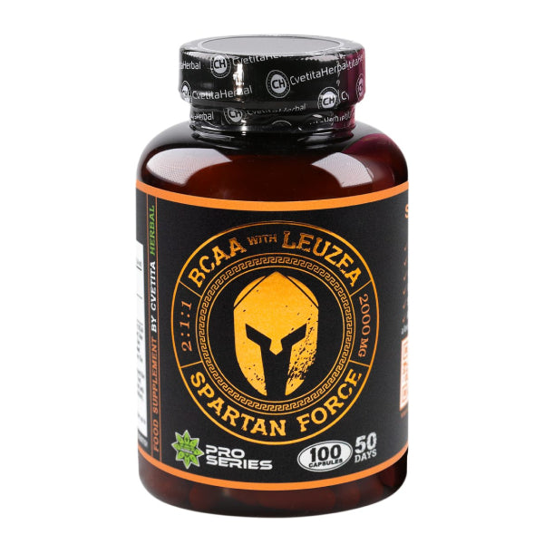 Leuzea a BCAA - Spartan Force (100 kapslí)