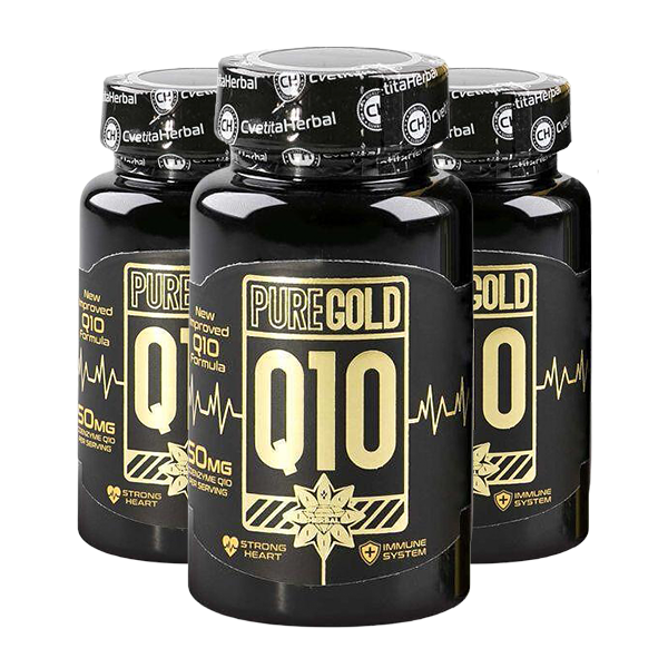 Koenzym Q10 Vegetarian – Pure Gold Q10 (60 kapslí)