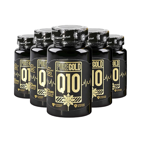 Koenzym Q10 Vegetarian – Pure Gold Q10 (60 kapslí)