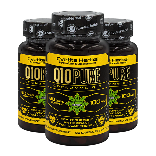 Koenzym Q10 PURE (80 tablet x 100 mg)