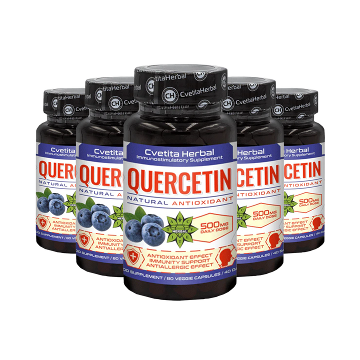 Quercetin (80 kapslí x 250 mg)