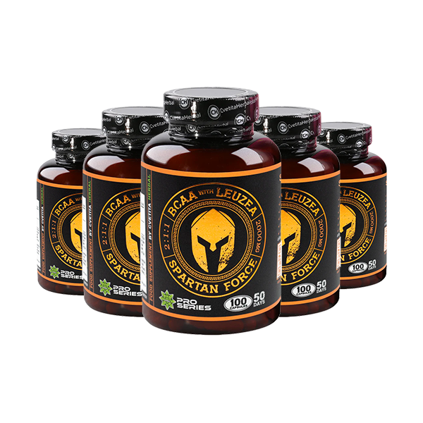 Leuzea a BCAA - Spartan Force (100 kapslí)