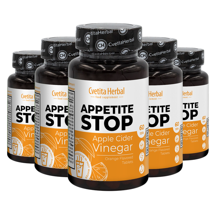Apple Cider Vinegar "Orange" - Appetite Stop (60 tablet)