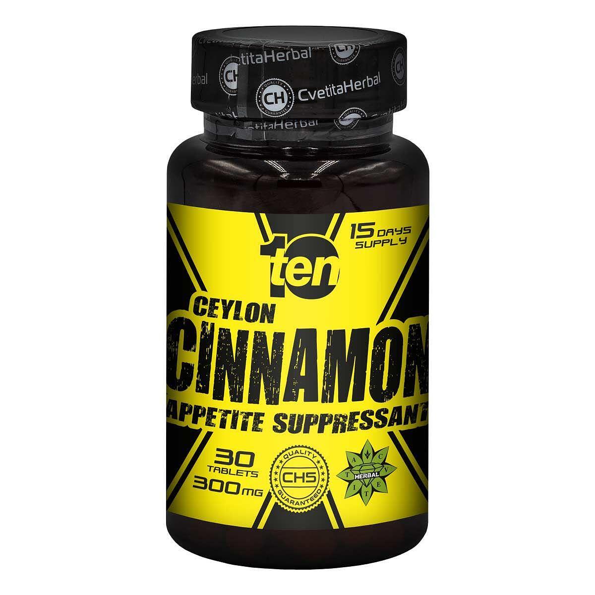 COMBO BALÍČEK SPALOVÁNÍ TUKŮ: Super Extreme Burner + Water Cut + 10/ten Ceylon Cinnamon
