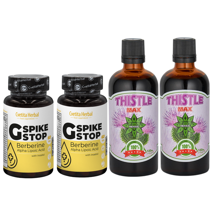 ZDRAVÍ JATER: G SPIKE STOP 60 tablet + THISTLE MAX 100ml