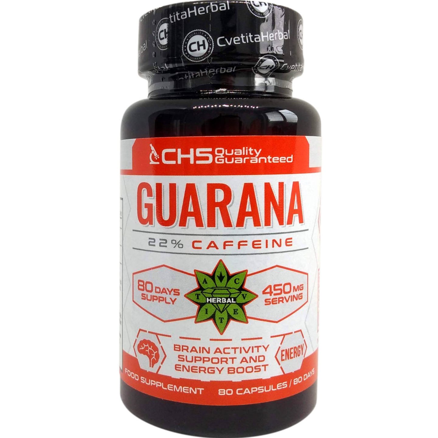 Guarana – Guarana (80 kapslí x 300 mg)