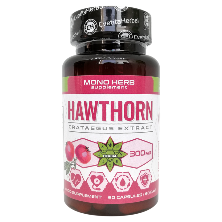 Extrakt z hlohu – Hloh (60 kapslí x 300 mg)