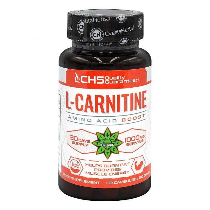 L-Carnitine Tartrate – L-Carnitine (60 kapslí x 500 mg)
