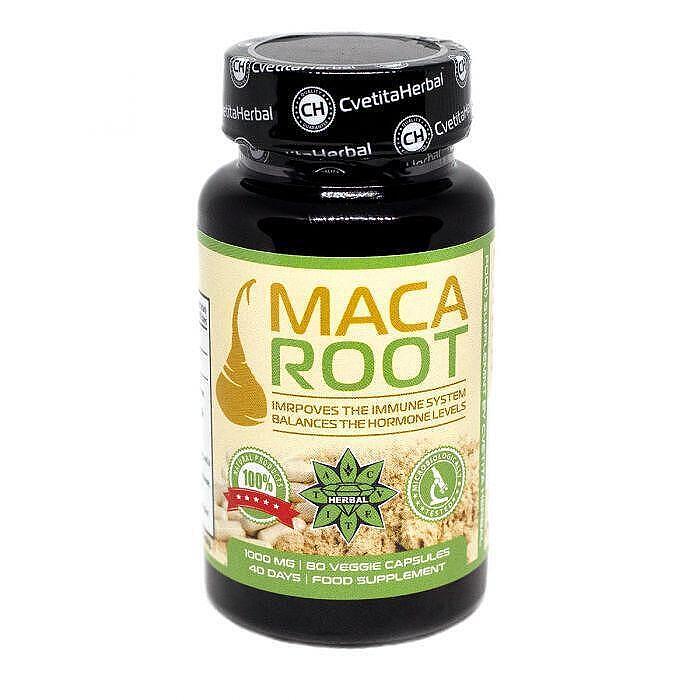 Maca Root Extract - Maca Root (80 kapslí x 500 mg)