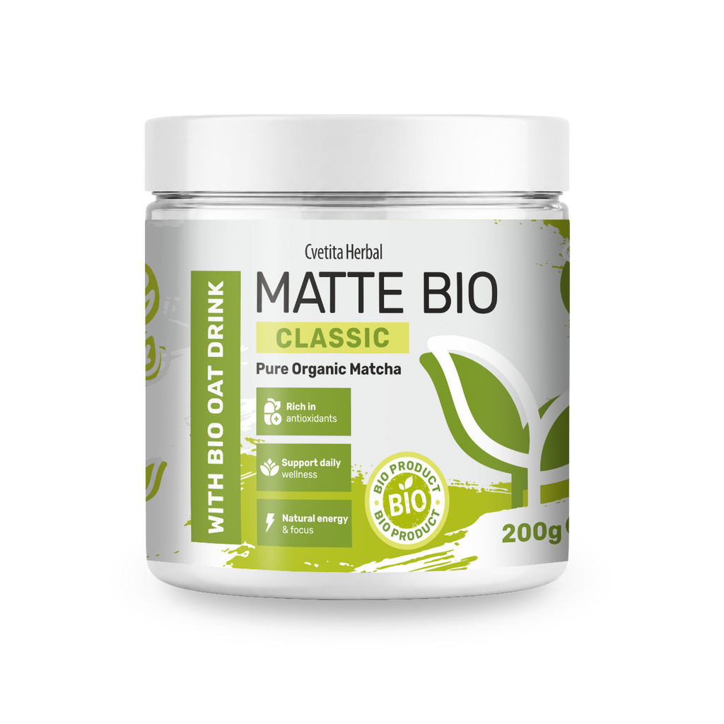 Matte Bio Classic - bio matcha prášek 200 g od Cvetita Herbal