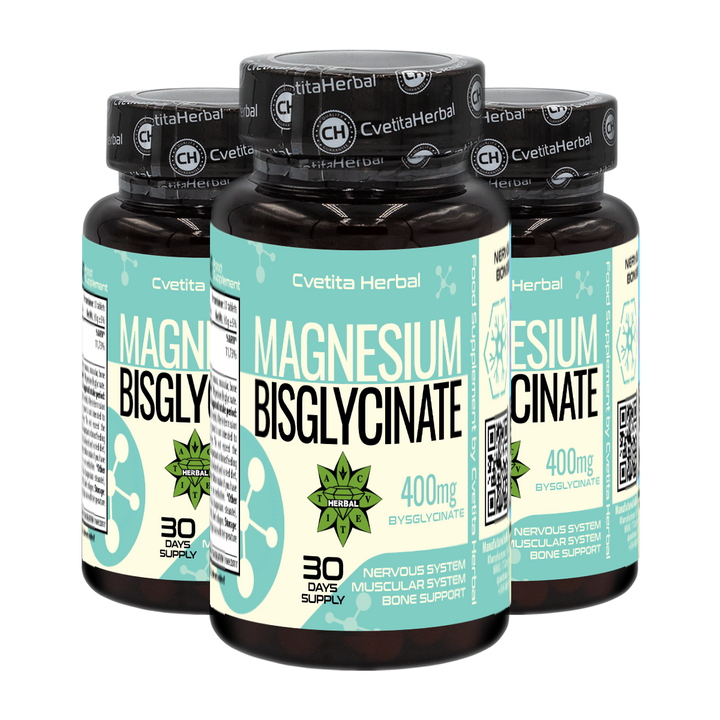Magnesium Bisglycinate (30 tablet x 400mg)