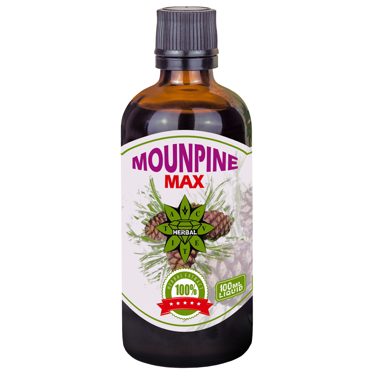 Extrakt z bulharských alpských borovicových šišek - Pinugenil – Mounpine Max (100 ml)