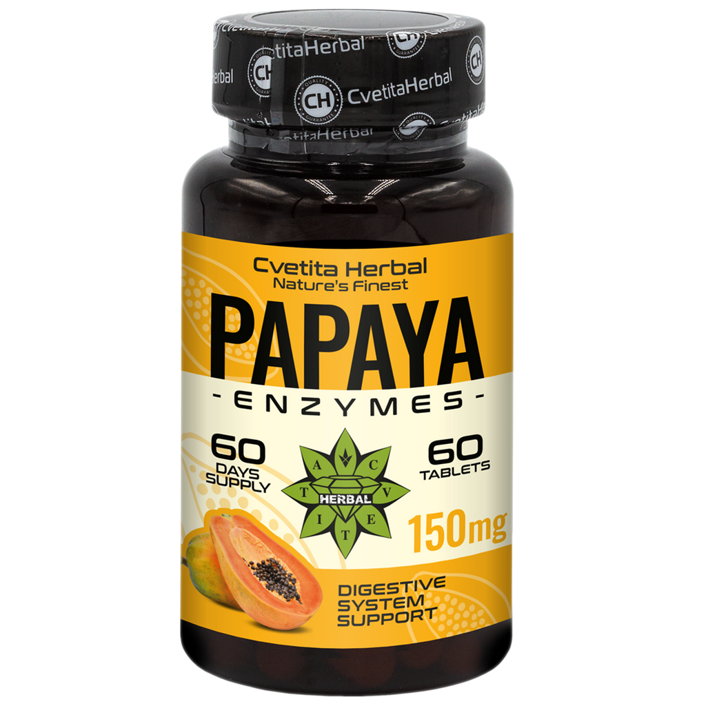 Enzymy z papáji (60 tablet x 150 mg)