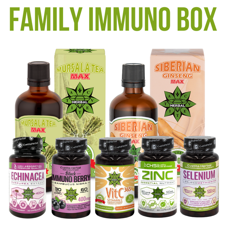 FAMILY IMMUNO BOX - Zdravotní box pro celou rodinu
