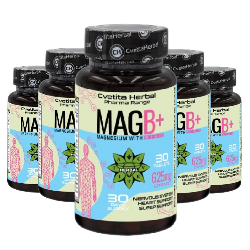 Magnesium Citrate 625mg - Citrát hořečnatý - 30 tablet