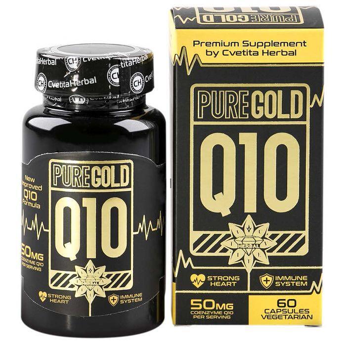 Koenzym Q10 Vegetarian – Pure Gold Q10 (60 kapslí)