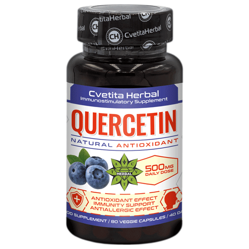 Quercetin (80 kapslí x 250 mg)