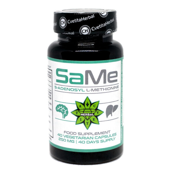 SAMe - S Adenosylmethionine "SAM e" (40 kapslí x 250 mg)