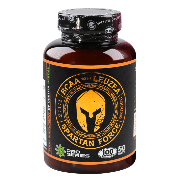 Leuzea a BCAA - Spartan Force (100 kapslí)