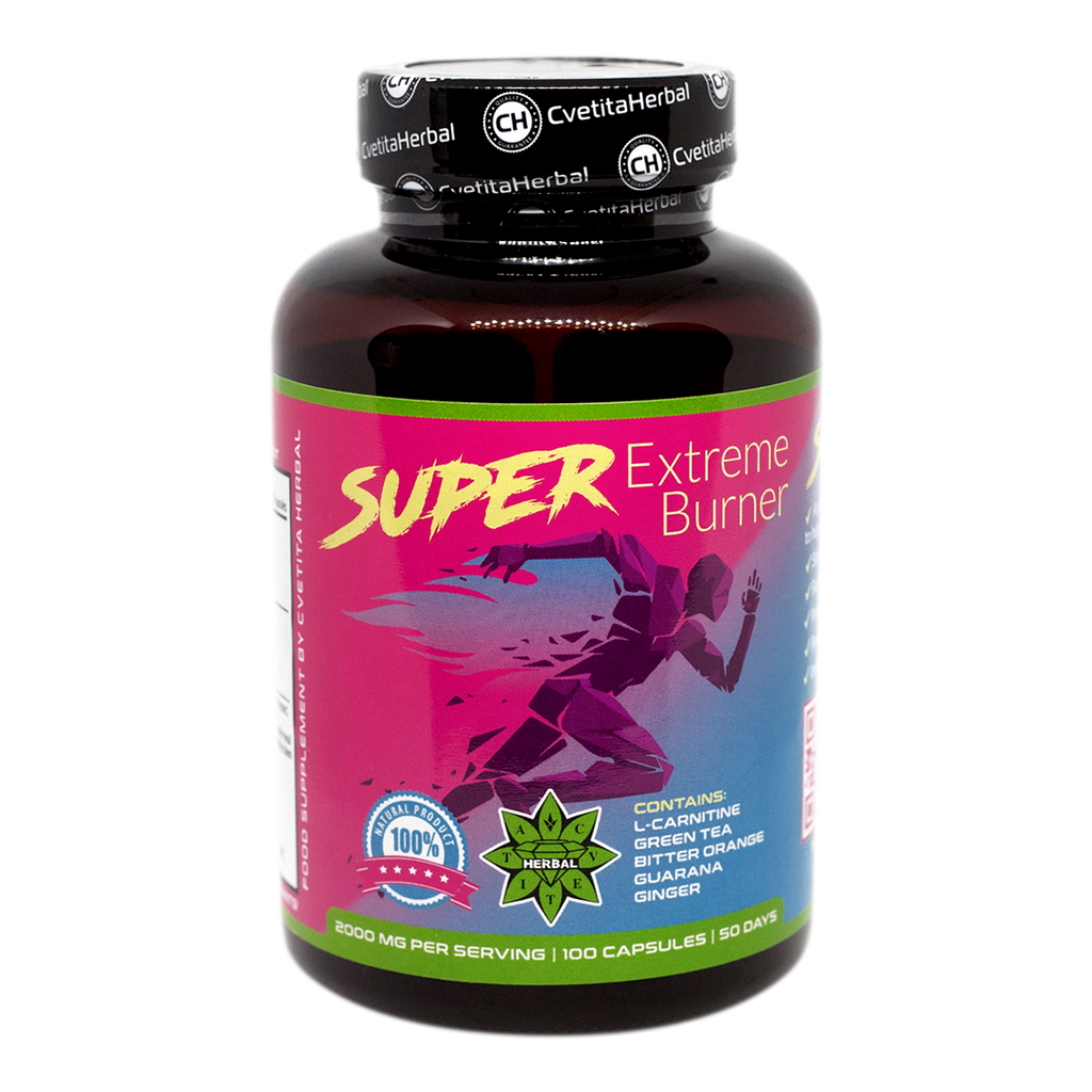 Super Extreme Burner (100 kapslí x 1000 mg)