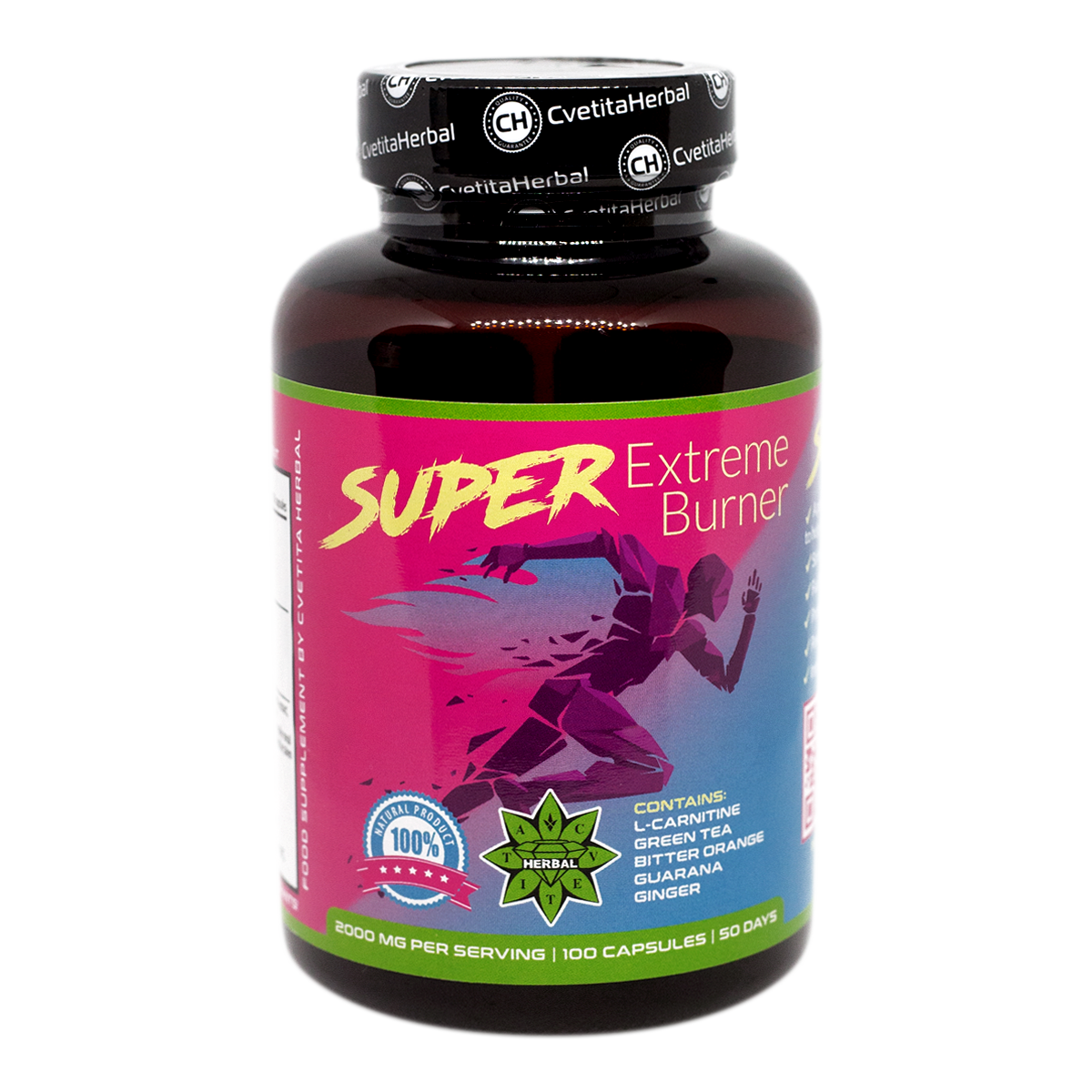 Super Extreme Burner (100 kapslí x 1000 mg)